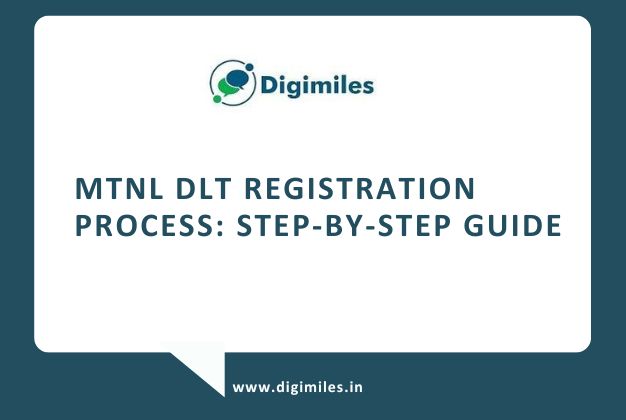 MTNL DLT registration process