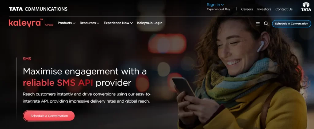 Kaleyra #2 Best bulk SMS provider in India in 2026